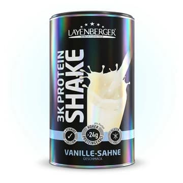 Dose Layenberger 3K Protein Shake Vanille-Sahne, 360 g