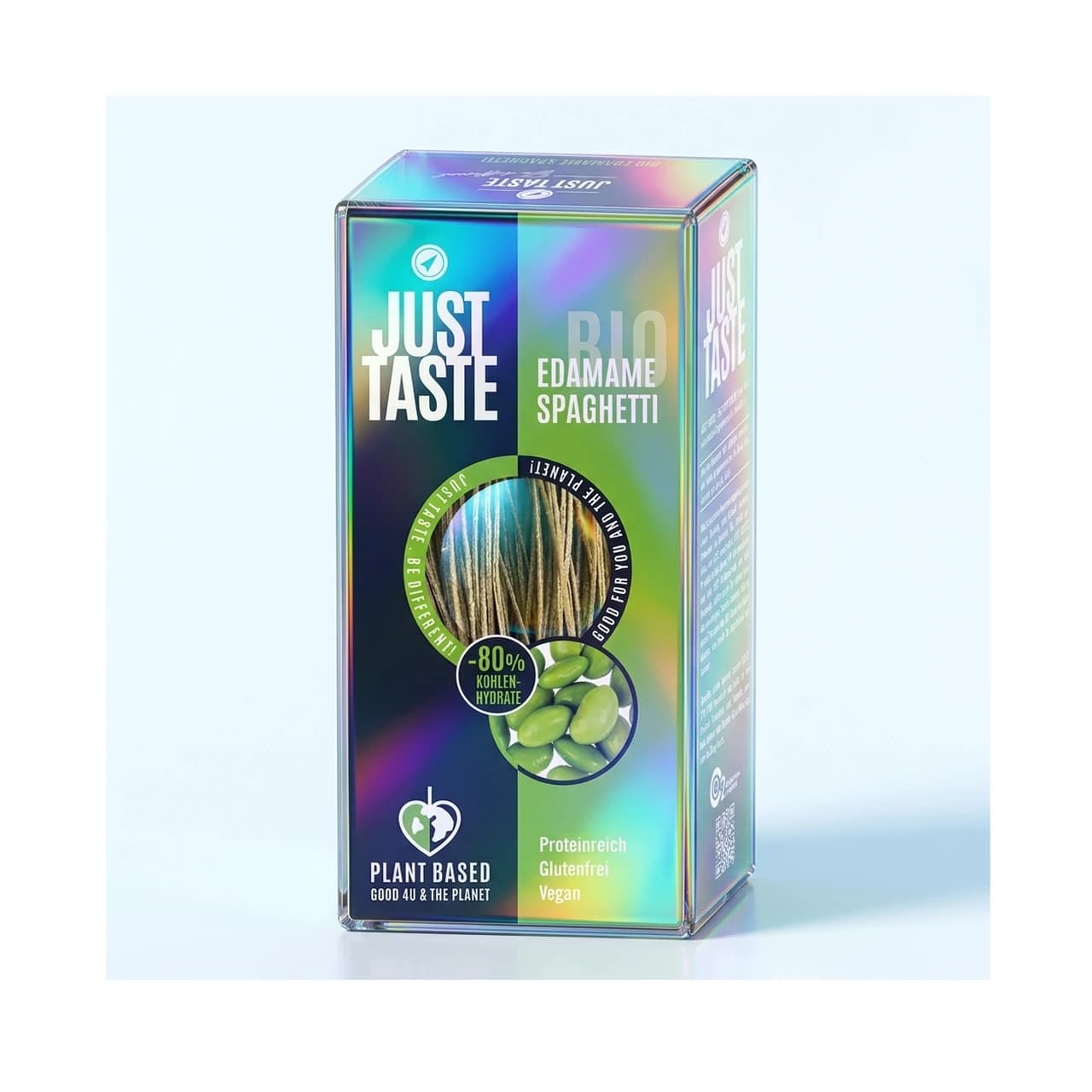 Box of Just Taste Bio Edamame Spaghetti, 250 g