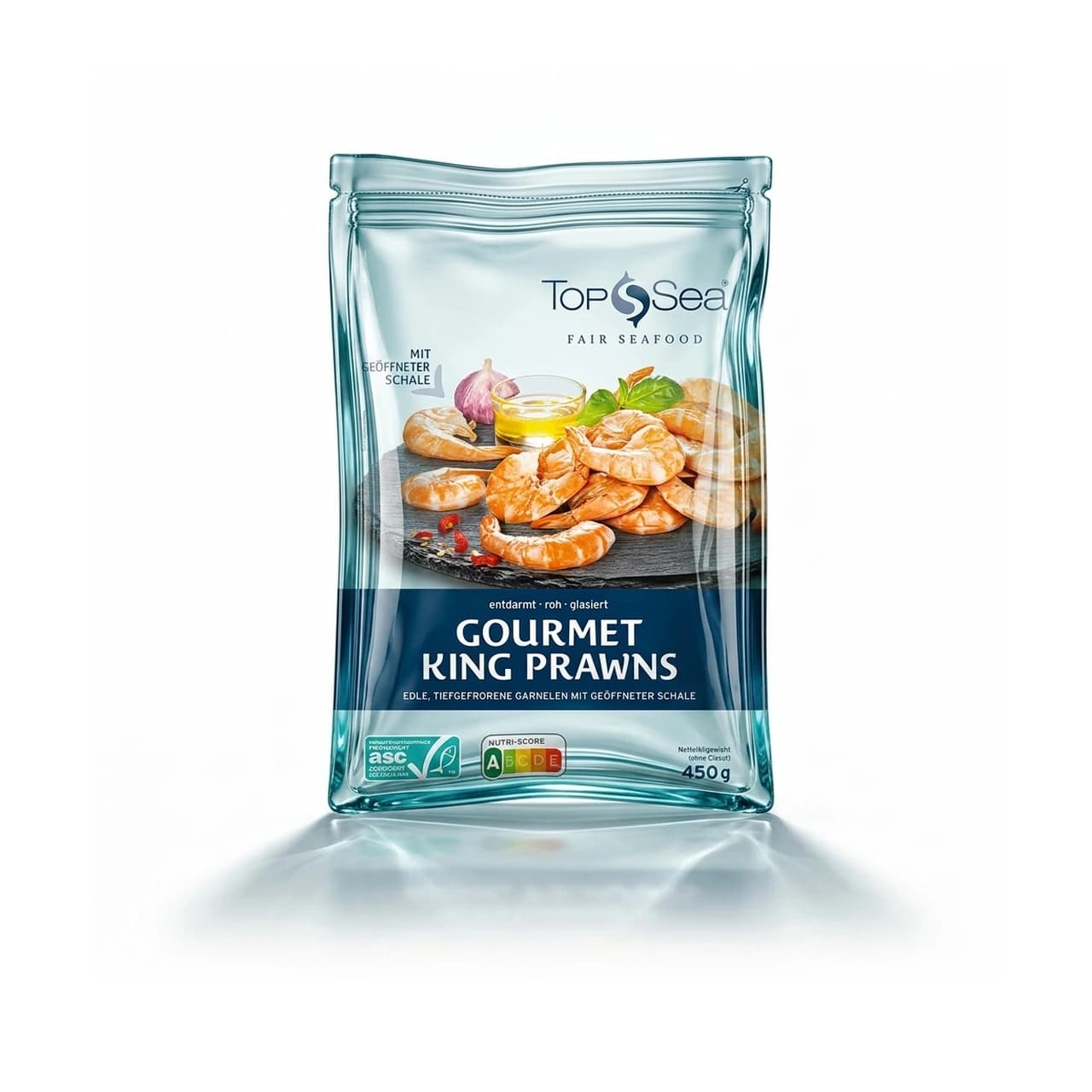 Beutel Top Sea Gourmet King Prawns, 450 g