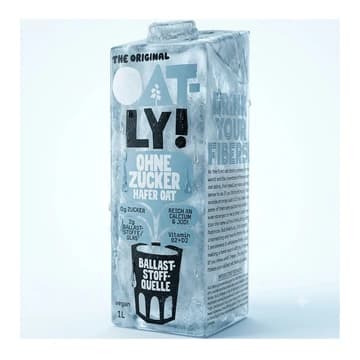 Packung Oatly Haferdrink Ohne Zucker, 1 l