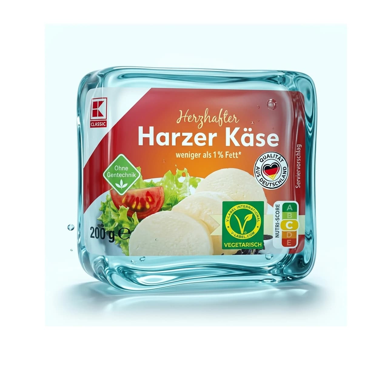 K-Classic Harzer cheese pack, 200 g