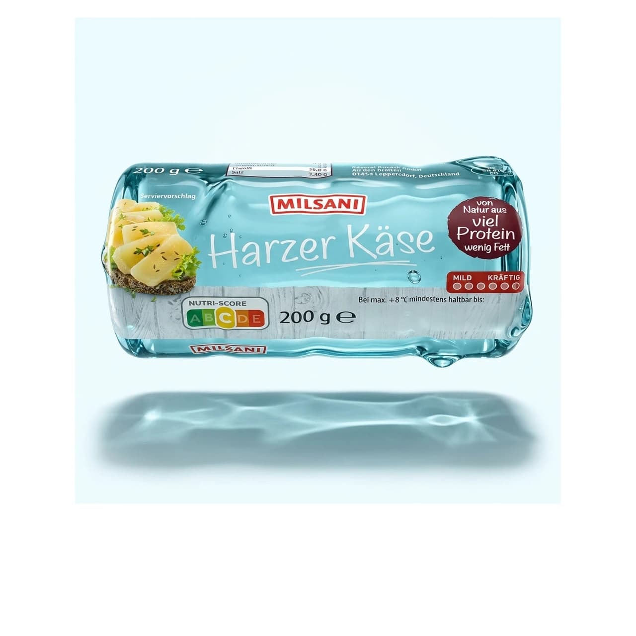 Milsani Harzer cheese pack, 200 g