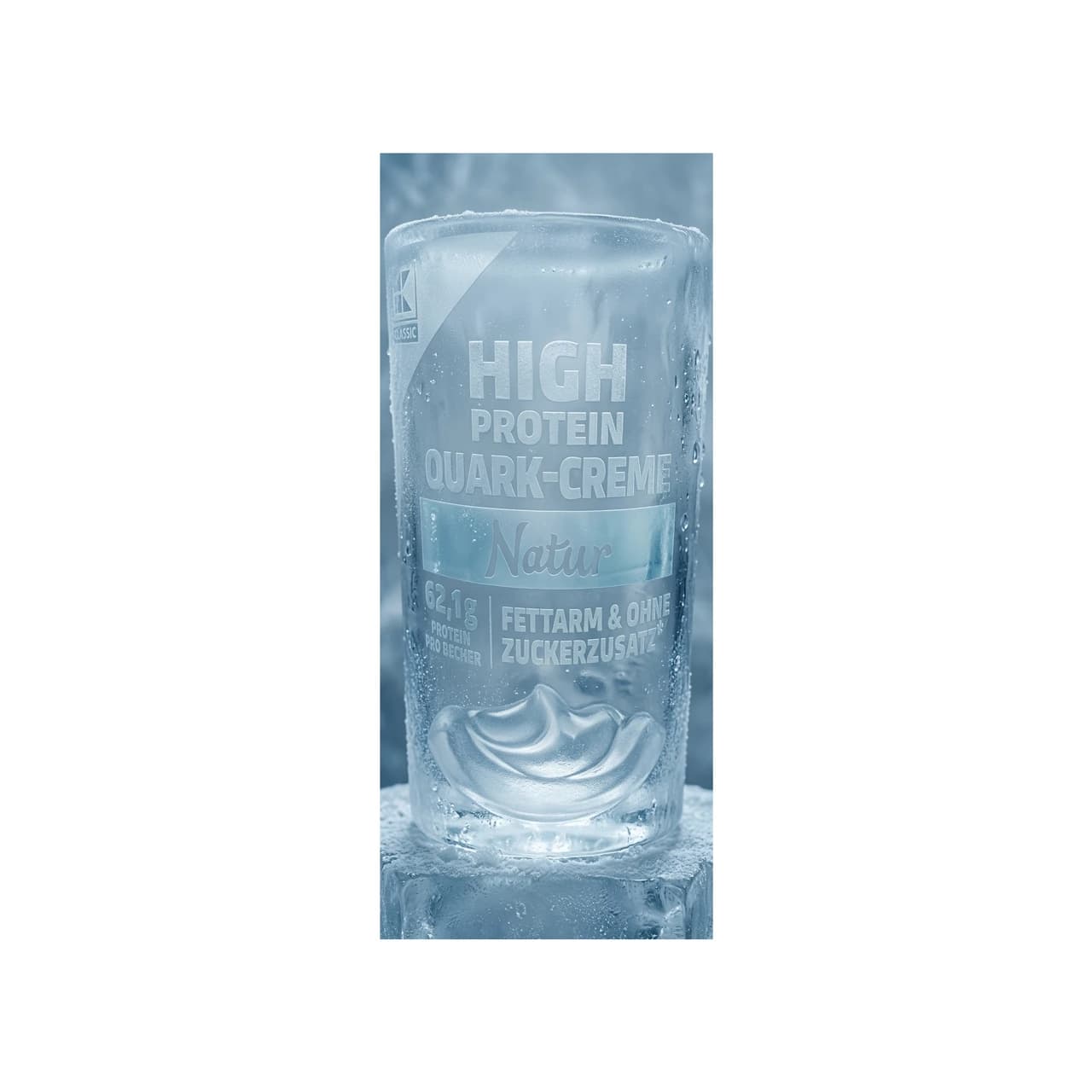 K-Classic High Protein Curd Cream Natural tub, 450 g