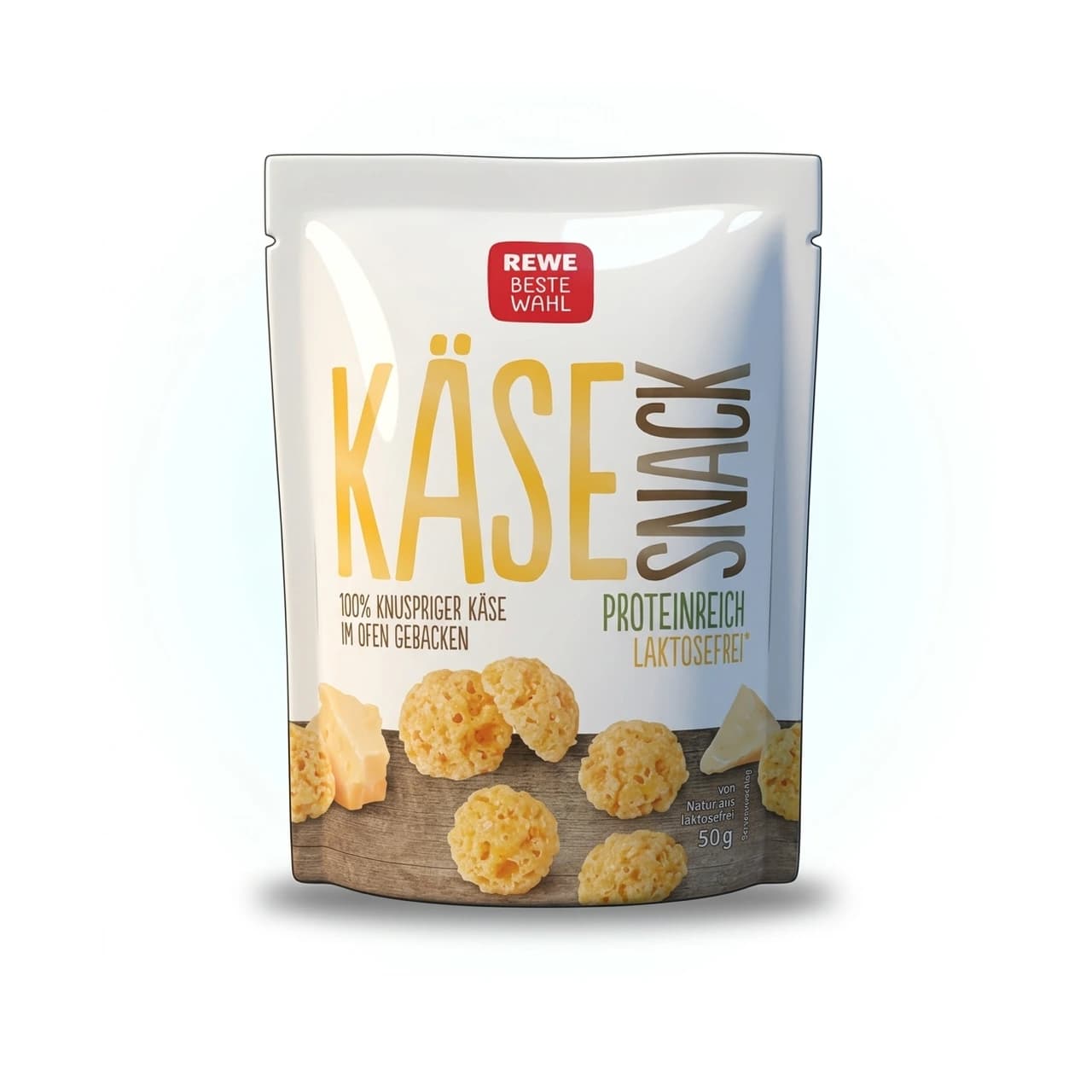 Packung REWE Beste Wahl Käse Snack, 50 g
