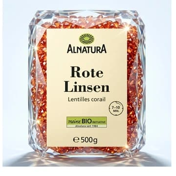 Beutel Alnatura Rote Linsen, 500 g