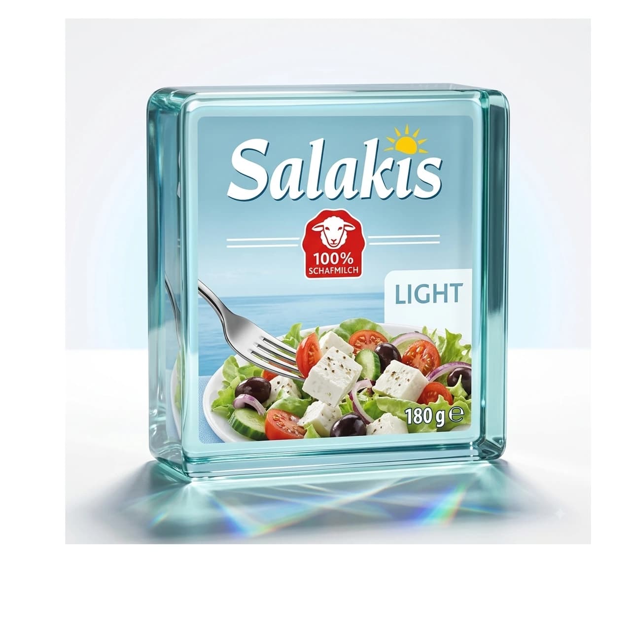 Packung Salakis Schafskäse Light, 180 g