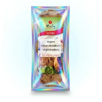 Packung Wheaty Vegane Seitan-Medaillons, 175 g
