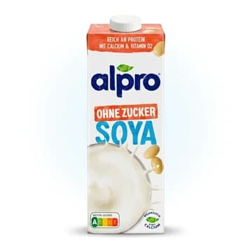 Packung Alpro Sojadrink Ohne Zucker, 1 l