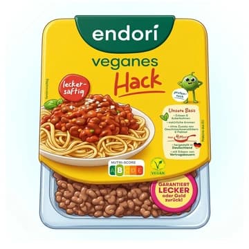 Schale endori Veganes Hack, 200 g