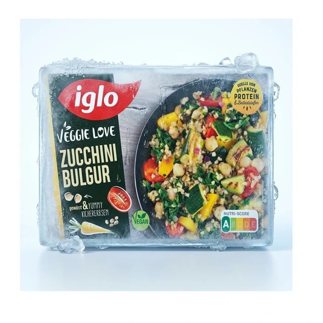Pack of iglo Veggie Love Zucchini Bulgur, 400 g