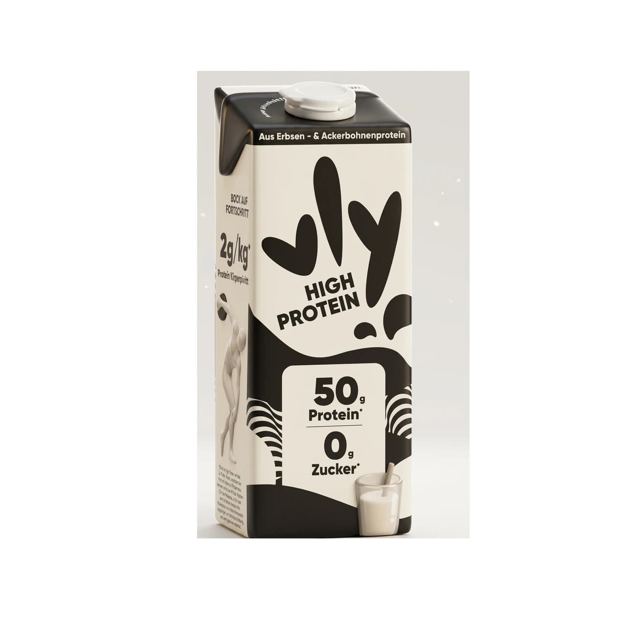 Packung vly Erbsen-Drink High Protein, 1 l