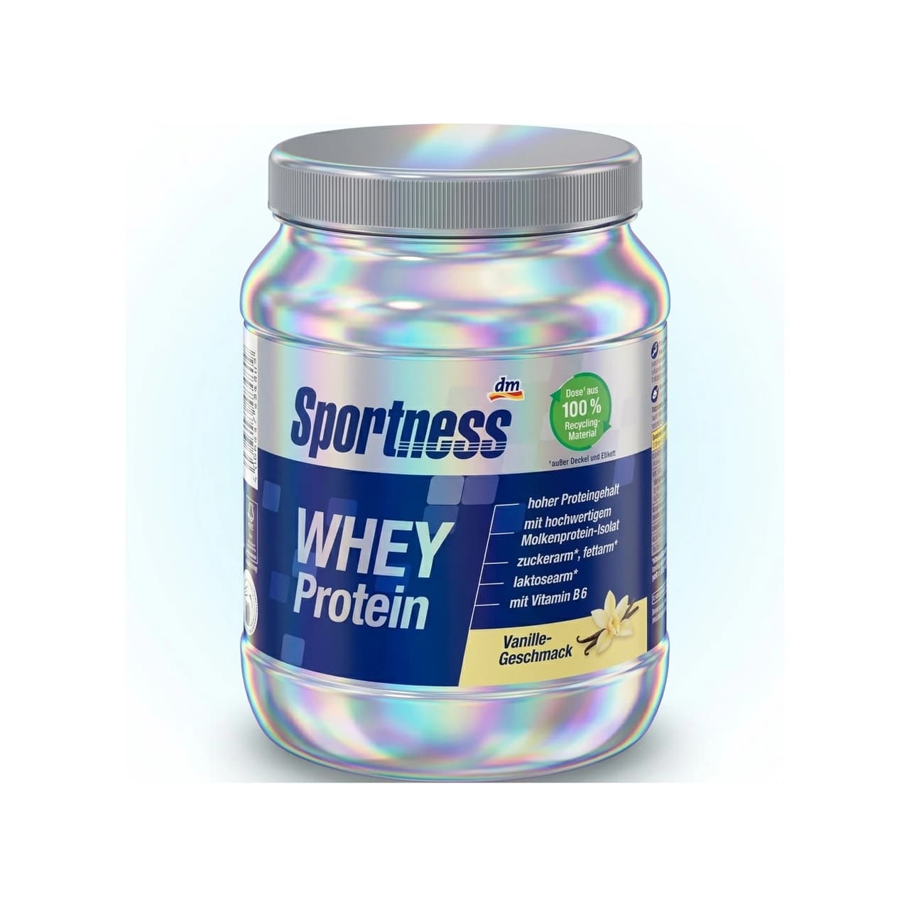 Dose Sportness Whey Proteinpulver Vanille Geschmack, 450 g